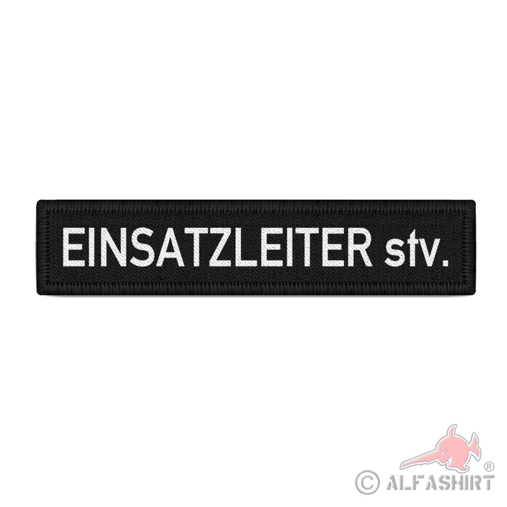 Patch Einsatzleiter stv stellvertretend Sicherheits-Dienst Stellvertreter #38791