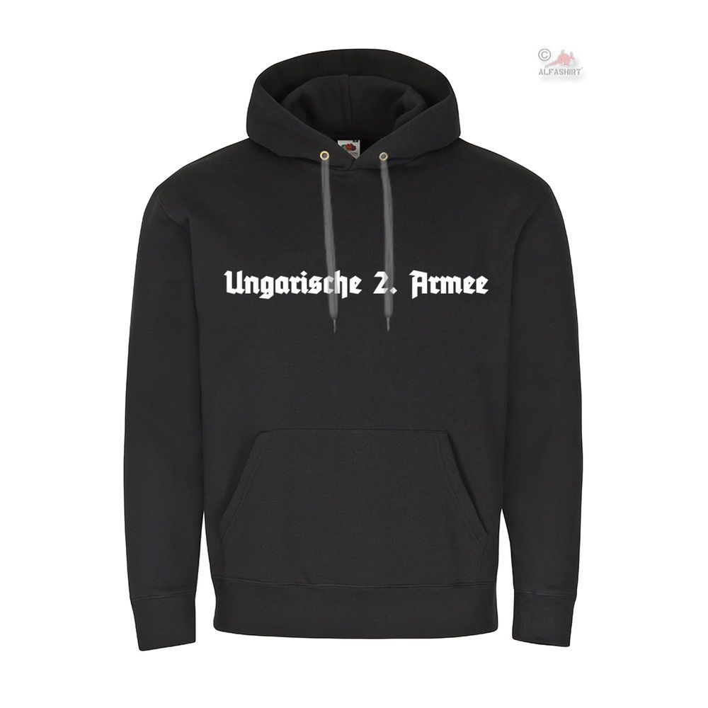 Ungarische 2.Armee Ungarn Militär Großverband - Kapuzenpullover #18635