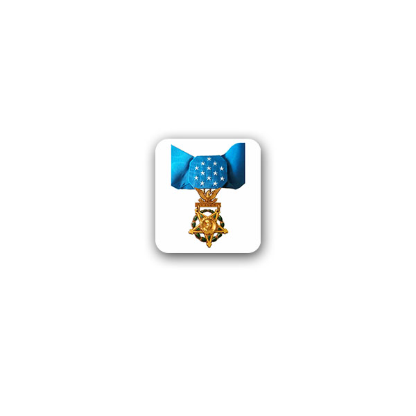 Sticker Medal of honor Army American Medal of Honor 6x7cm A3249