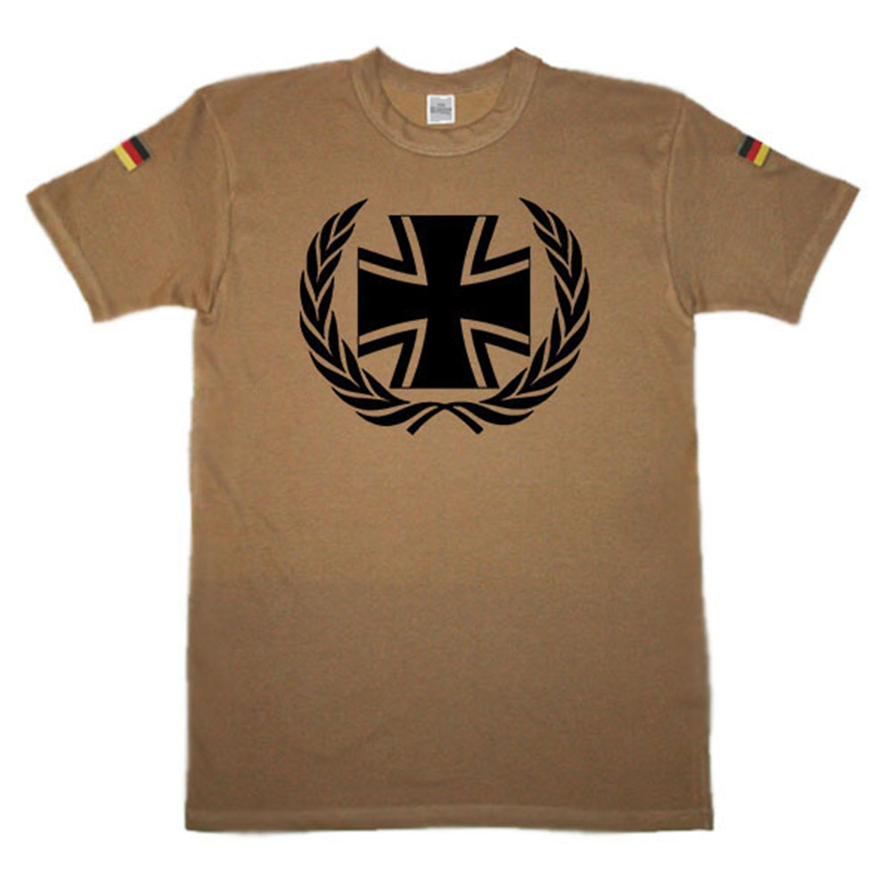 BW Kreuz und Kranz Eisernes Kreuz EK original Tropenshirt nach TL #14651