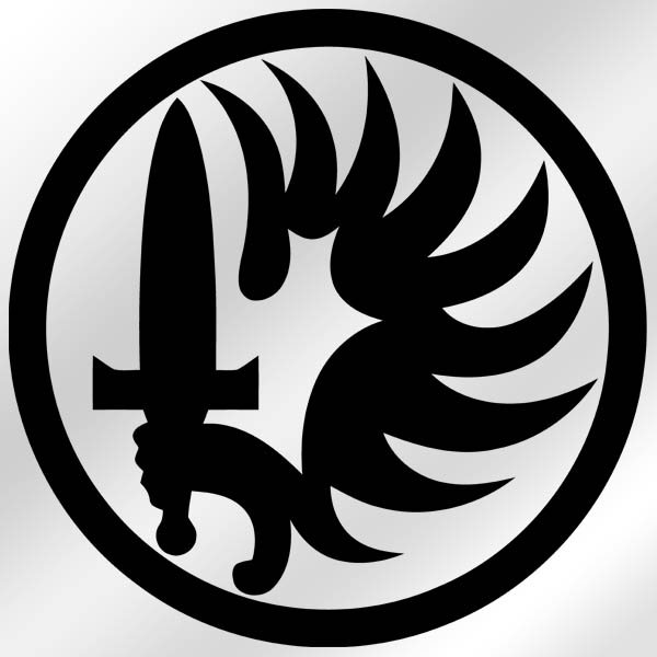Sticker - Parachutistes Foreign Legion Paratrooper 10x10cm # A010