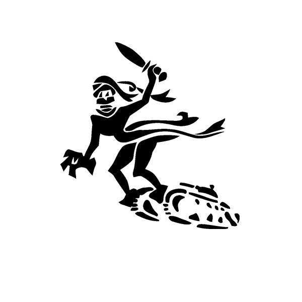 Gespenster Divisionschwarz Matt Sticker Aufkleber Wehrmacht Panzer 15x14cm#A5641