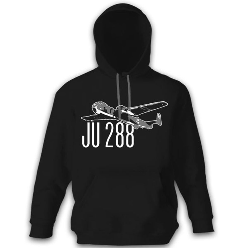 JU 288 Luftwaffe Flugzeug Kampfflugzeug Bomber Deutschland Hoodie #12302