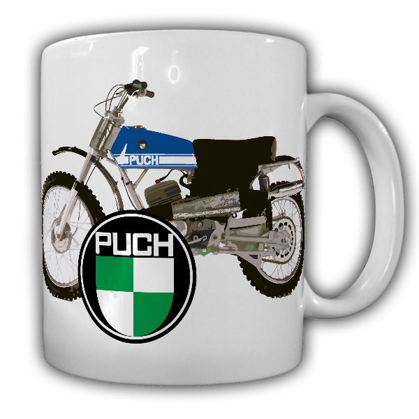 Tasse Puch Motocycle Motocross Motorrad Geländemotorrad Biker Motocross #22261