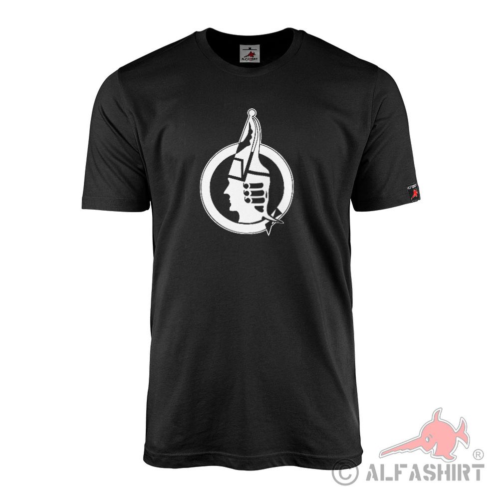 T-Shirt schwarz 26 Panzer-Division Großverband Heer Divisionsabzeichen #42923