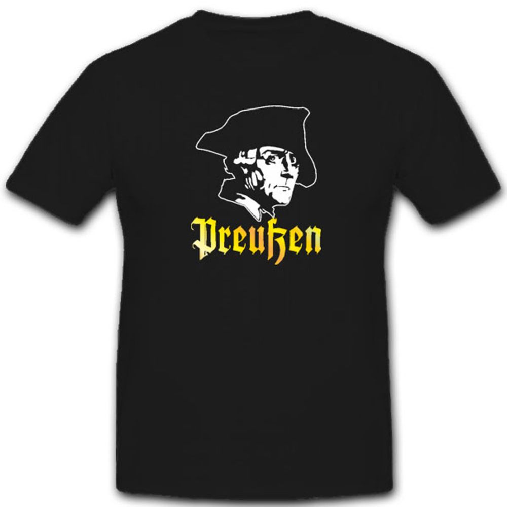 Alter Fritz Preußen Kaiser Friedrich der Große - T Shirt #4318