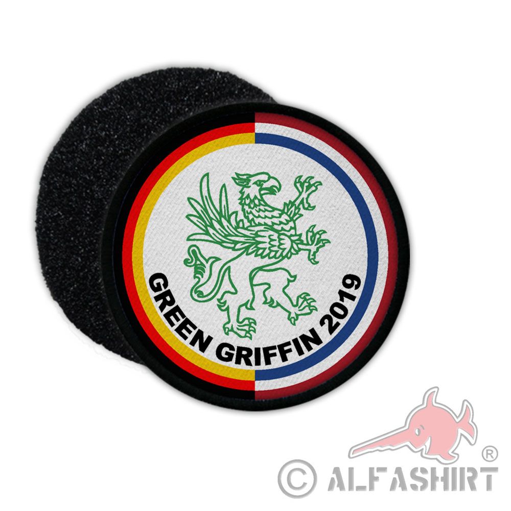 Patch Green Griffin 2019 Bundeswehr Luftlandeübung Manöver Fallschirm #31464