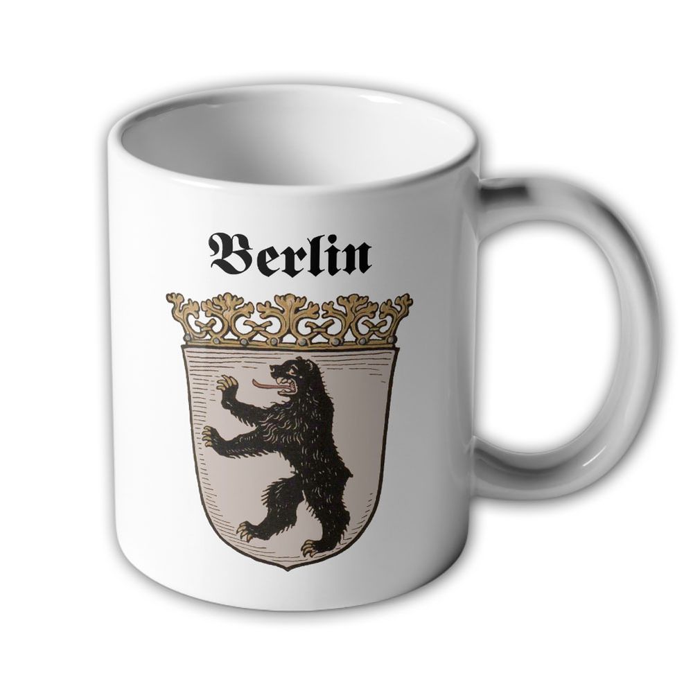 Tasse - Berlin Wappen Alt Fahne Schild Stadt Historisch #9462