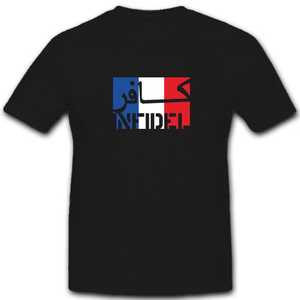 Frankreich Infidel Ungläubiger Isaf Armee Army Streitkräfte - T Shirt #7582 