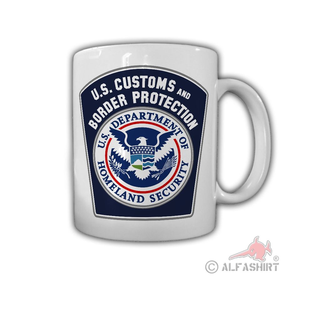 US Customs and Border Protection Zoll und Grenzschutzbehörde USA - Tasse #26795