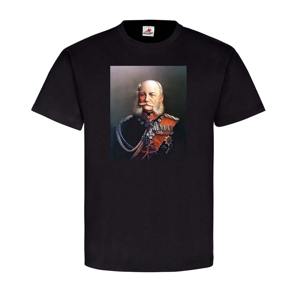 Wilhelm der 1 1871-1888 Kaiserreich Bild Gemälde Wappen T Shirt #22734