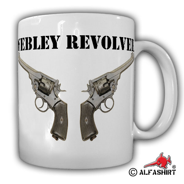 Webley Revolver Faustfeuerwaffe Großbritannien Webley & Scott 455 Tasse #16329