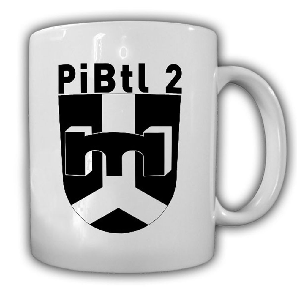 PiBtl2 Bundeswehr BW Pionierbataillon Münden Pioniere - Kaffee Tasse #13699