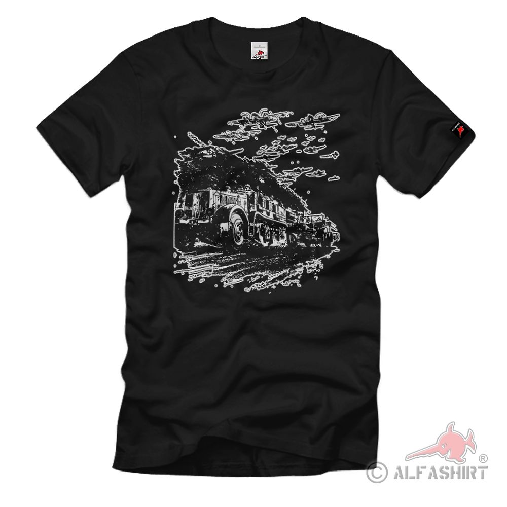 Deutsche Rüstung Halbkette Luftwaffe Heer Flugzeug Plakat T-Shirt#40330