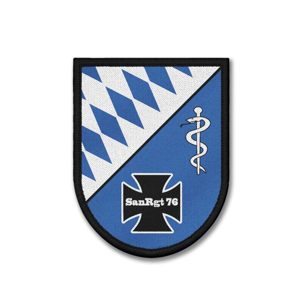 Medical Regiment SanRgt 76 Territorial Army Medical Service Patch 9x7cm #47824