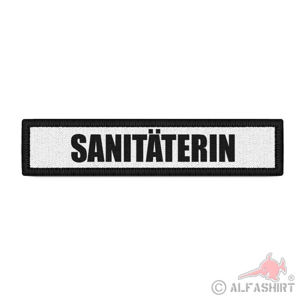 Patch Sanitäterin SAN First Responder Aufnäher Kennzeichnung #40363