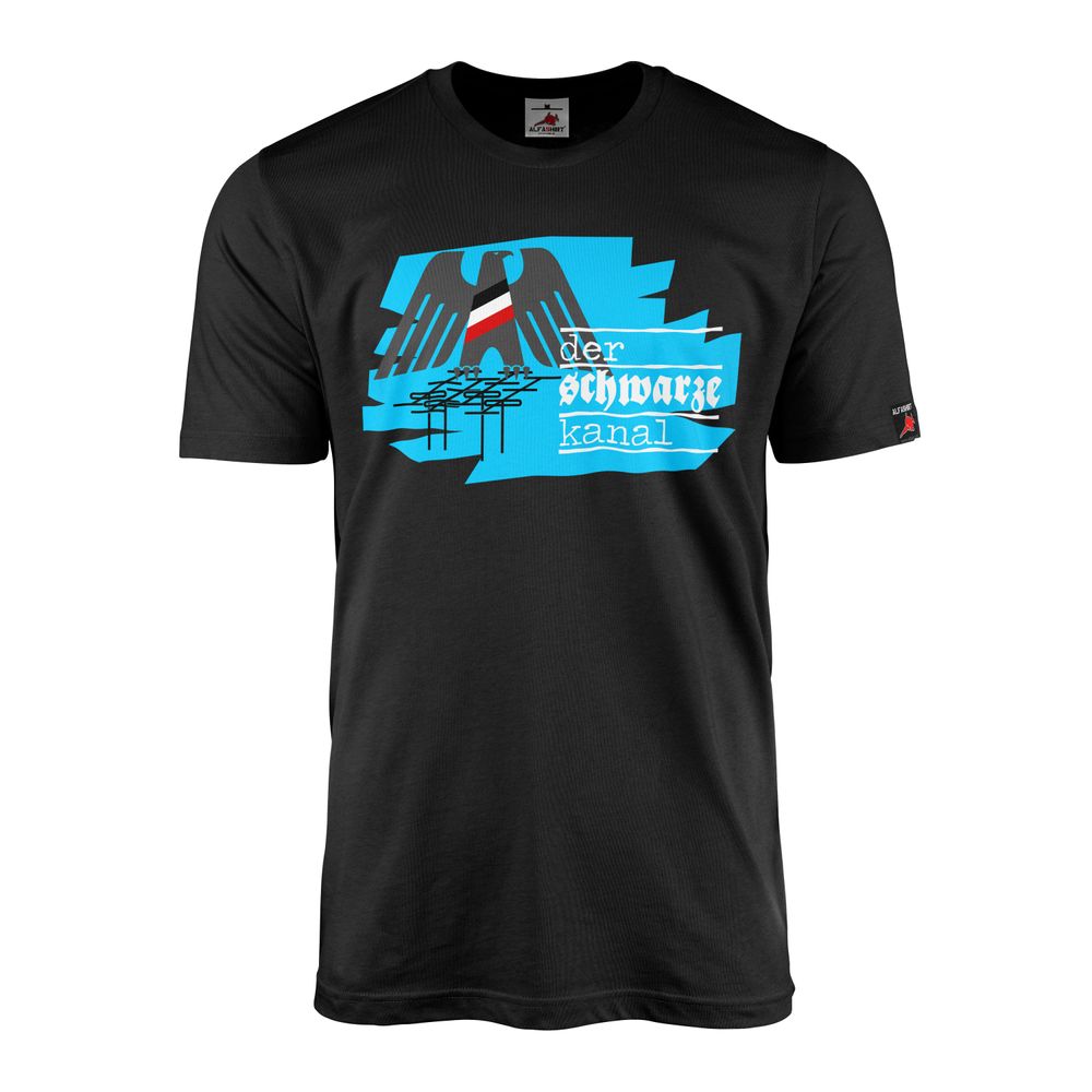 Der schwarze Kanal Sendereihe DDR-Fernsehen T-Shirt  #47457