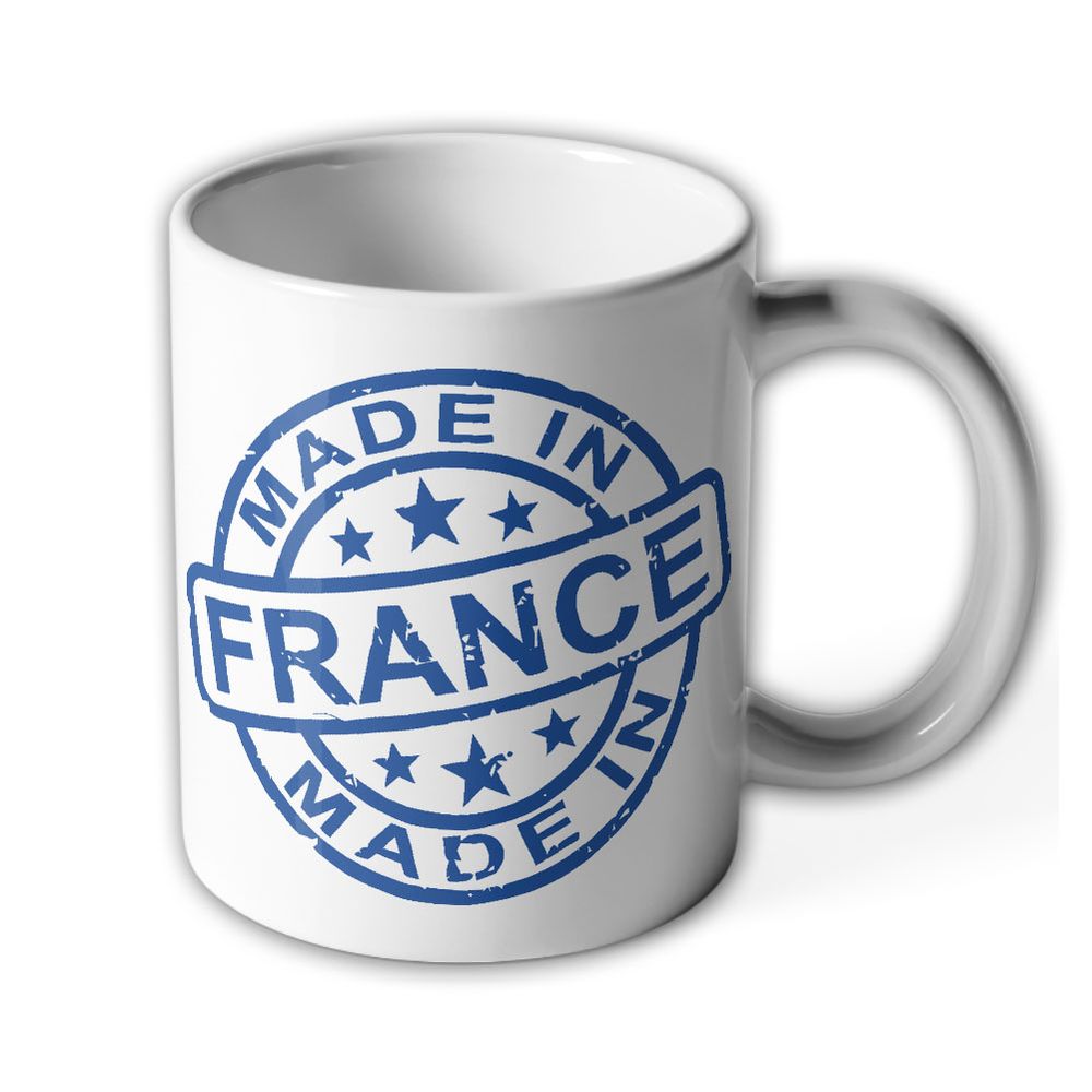 Made in France Heimat Frankreich Souvenier Acessoire - Tasse  #6228