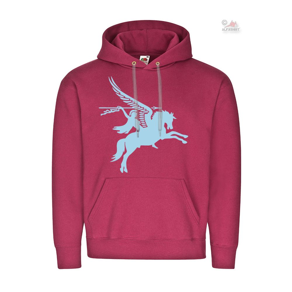 Airborne Forces Pegasus Parachute Regiment British Army FschJg Hoodie # 19037