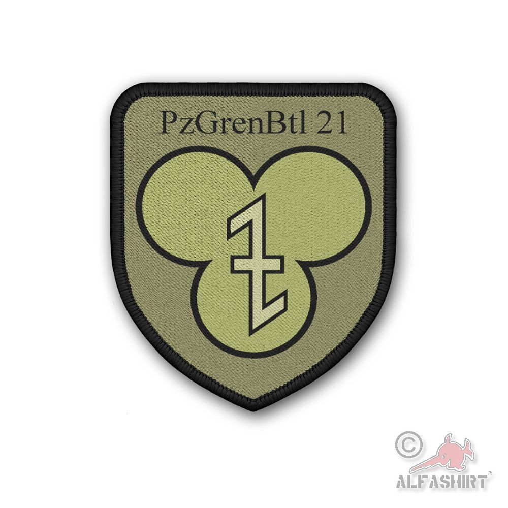 Patch Wappen PzGrenBtl 21 Wesendorf Panzergrenadierbataillon #45356