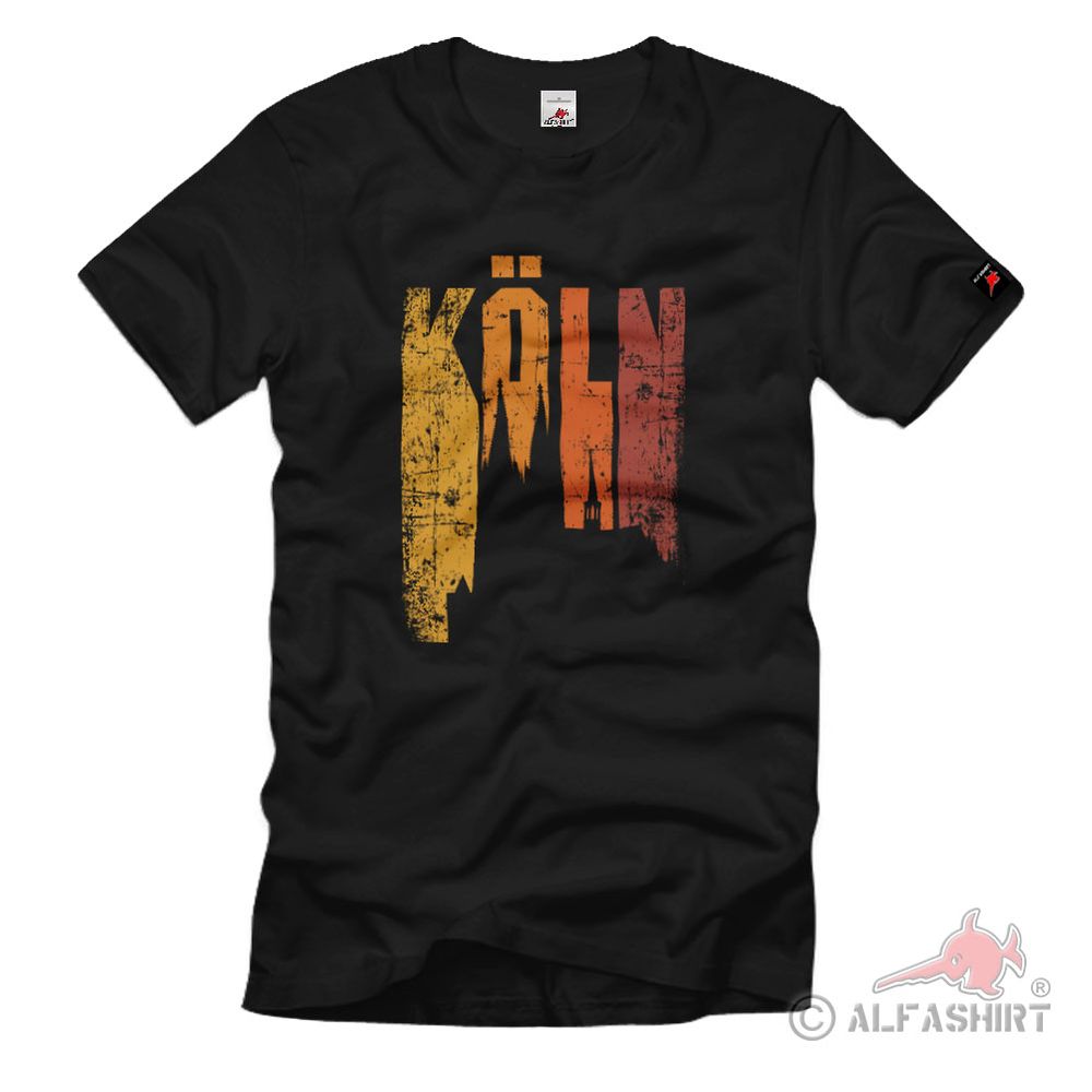 Cologne Cathedral Church Culture Soccer Müngersdorf CSD Weltstadt T-Shirt # 36435