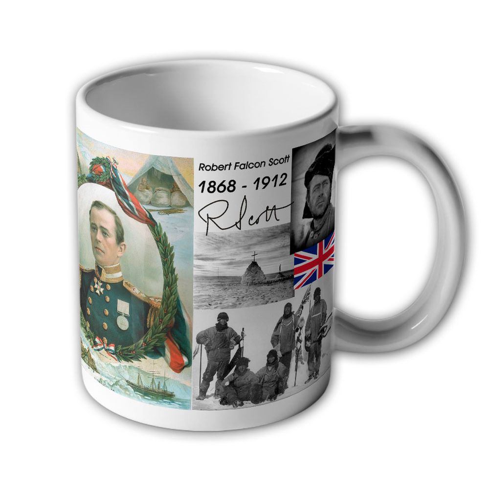Mug Robert Falcon Scott Antarctic Explorer Terra Nova Expedition Pictures #41580