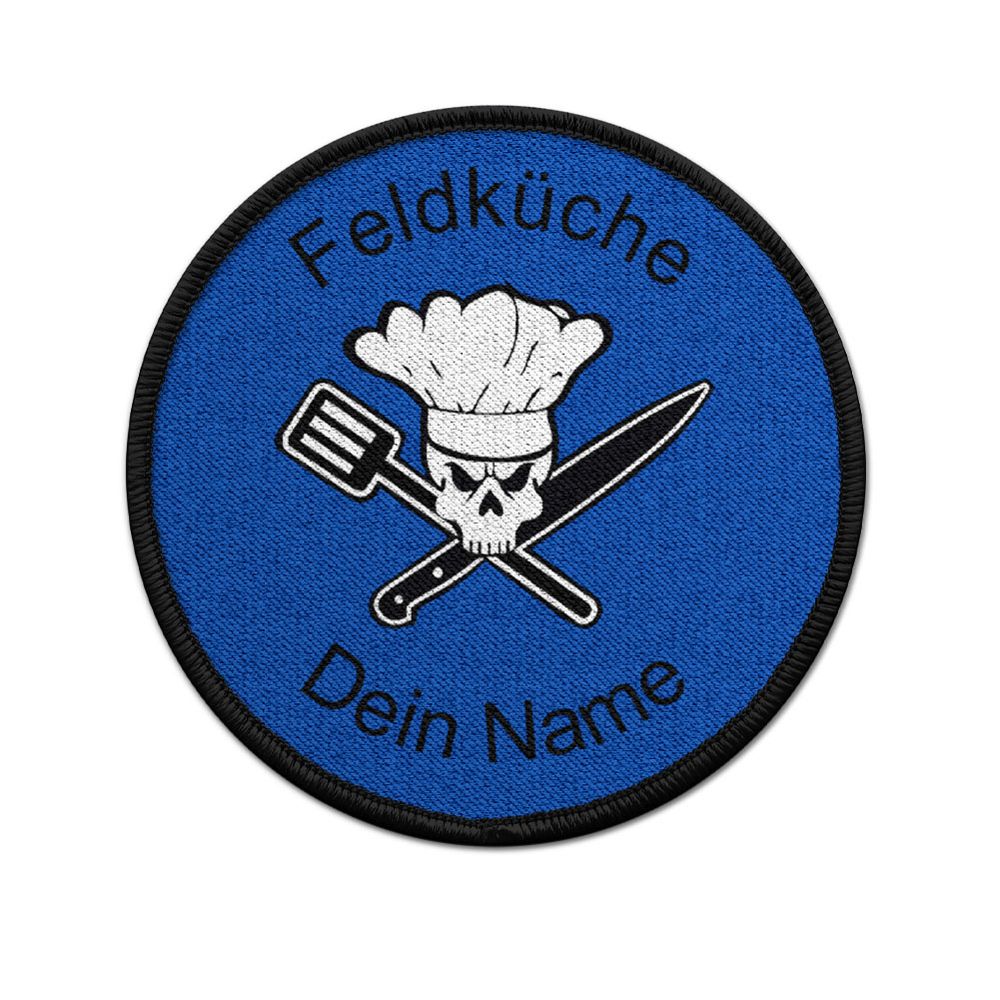 Customizable patch, field kitchen, blue, supply, logistics, military #47969