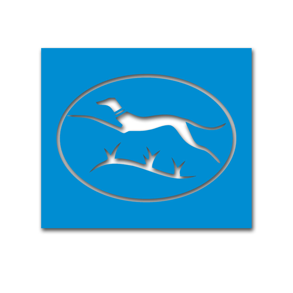 Windhund Division - Lackierschablone WK2 Deutschland Einheit 20cm breite#A5545