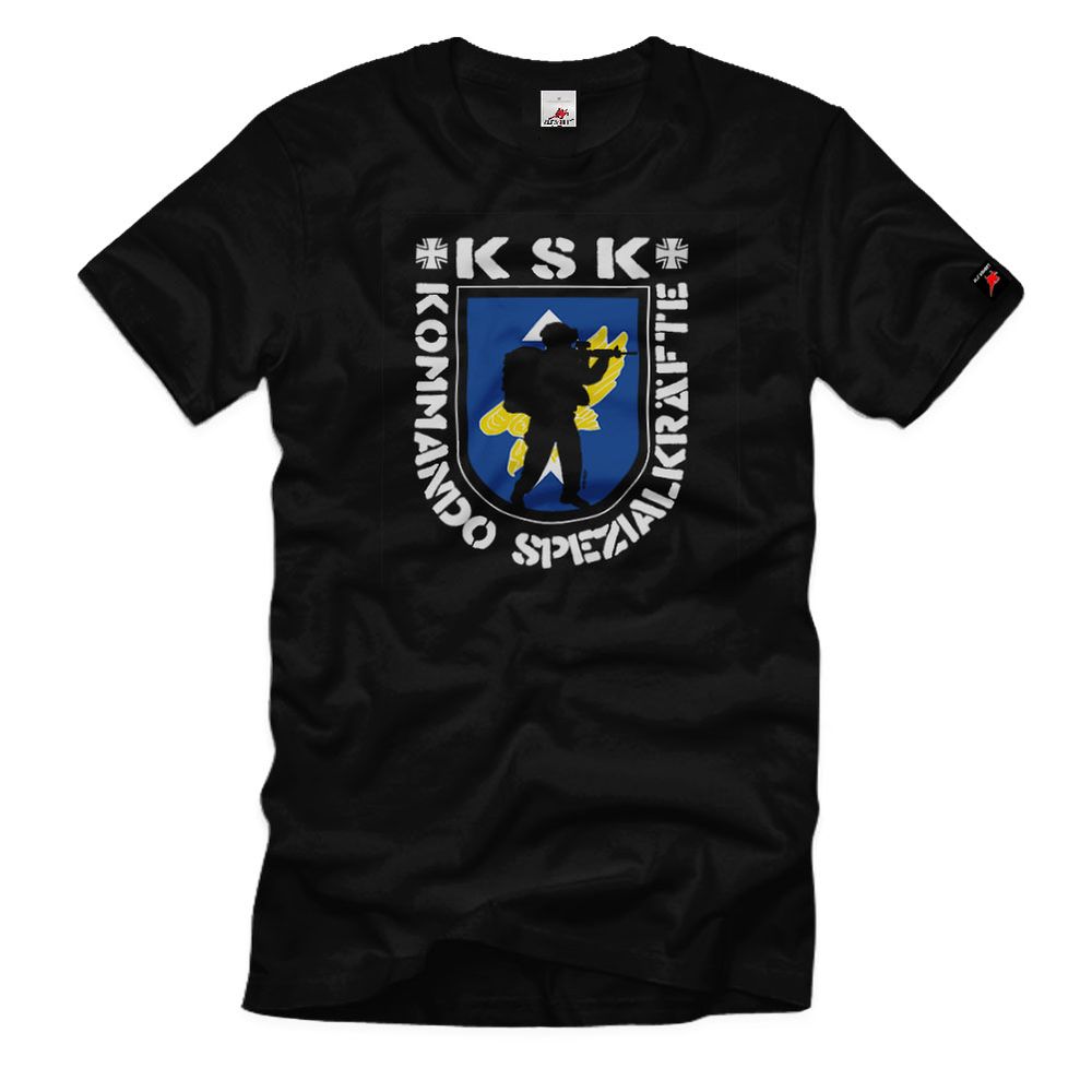 Kommando Spezialkräfte BW Bundeswehr Einheit Truppe Abzeichen T-Shirt #2577