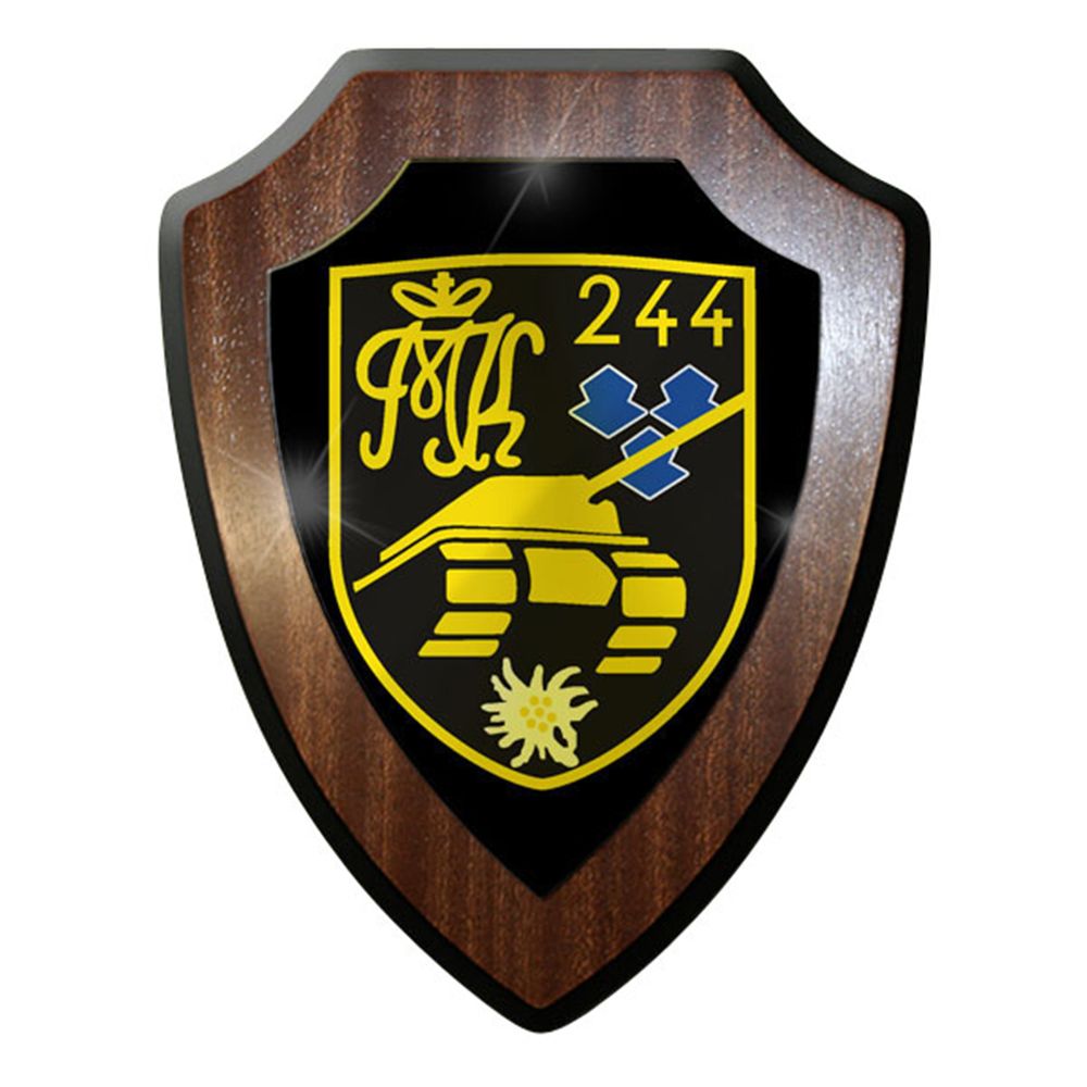 Wappenschild Panzerbataillon PzBtl 244 MK Bundeswehr BW Abzeichen #9005