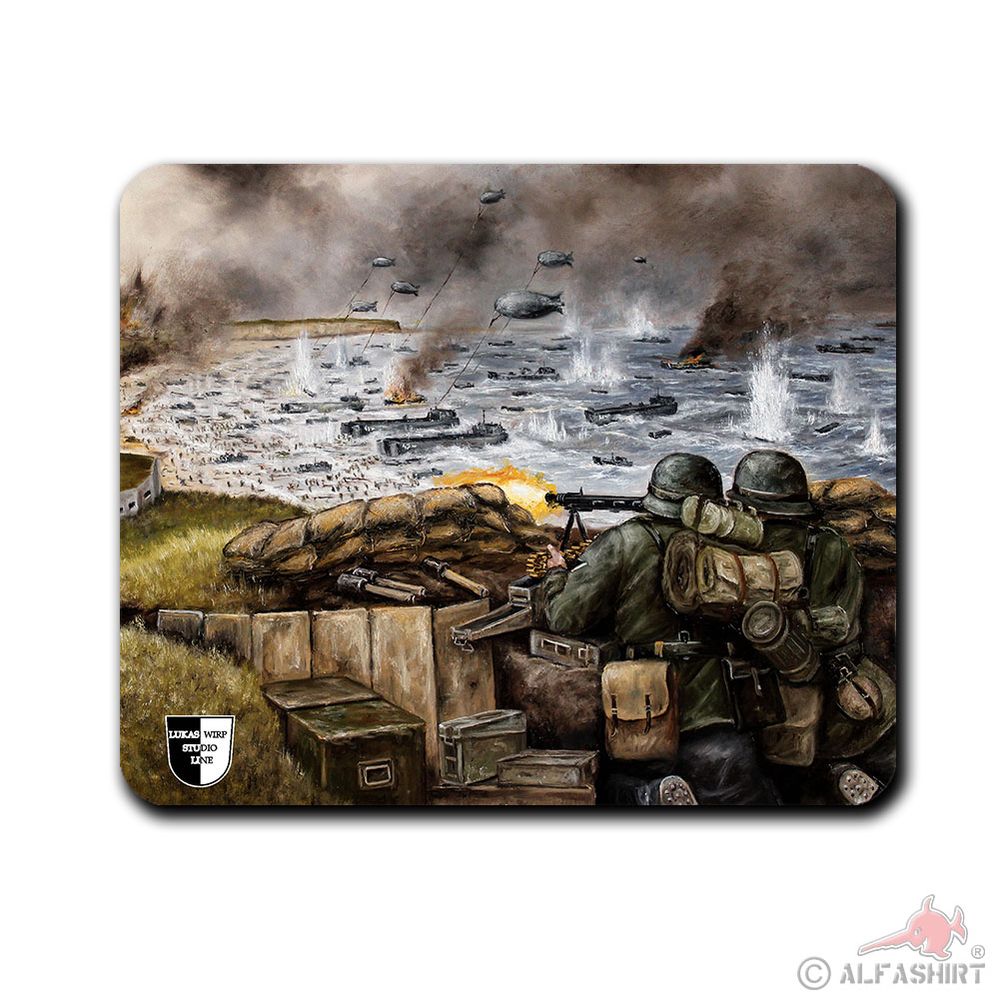 Lukas Wirp Mauspad Ohama Beach Alliierte Normandie Colleville sur Mer #42719