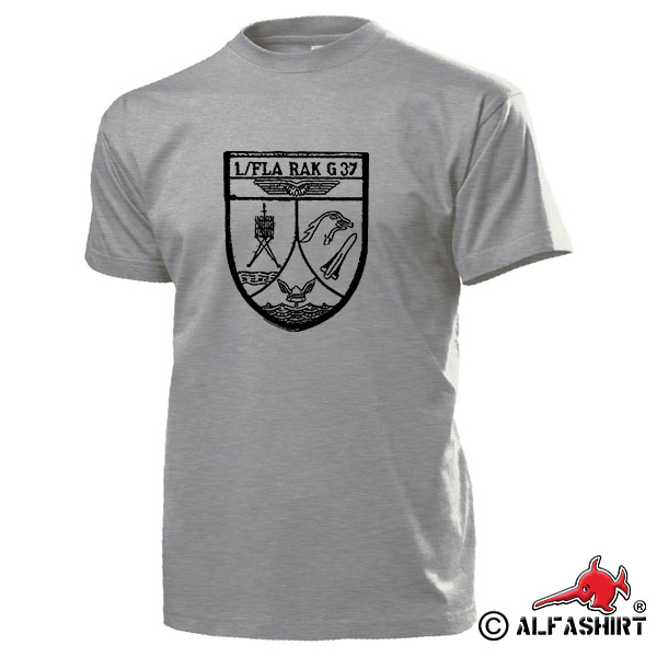 1 FlaRakG 37 Squadron Anti-aircraft Missile Squadron Belum Bundeswehr T-shirt # 15606
