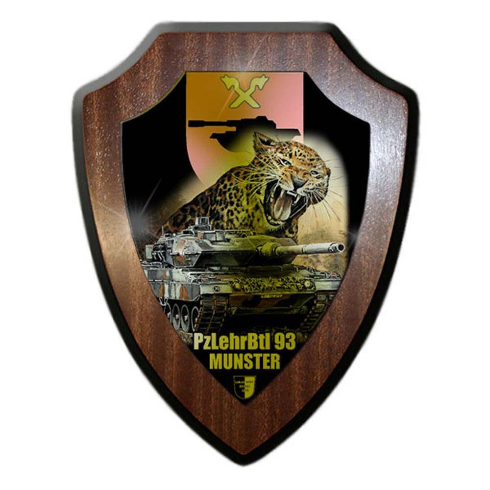 Wappenschild Lukas Wirp Panzerlehrbataillon 93 Munster Bundeswehr #24451
