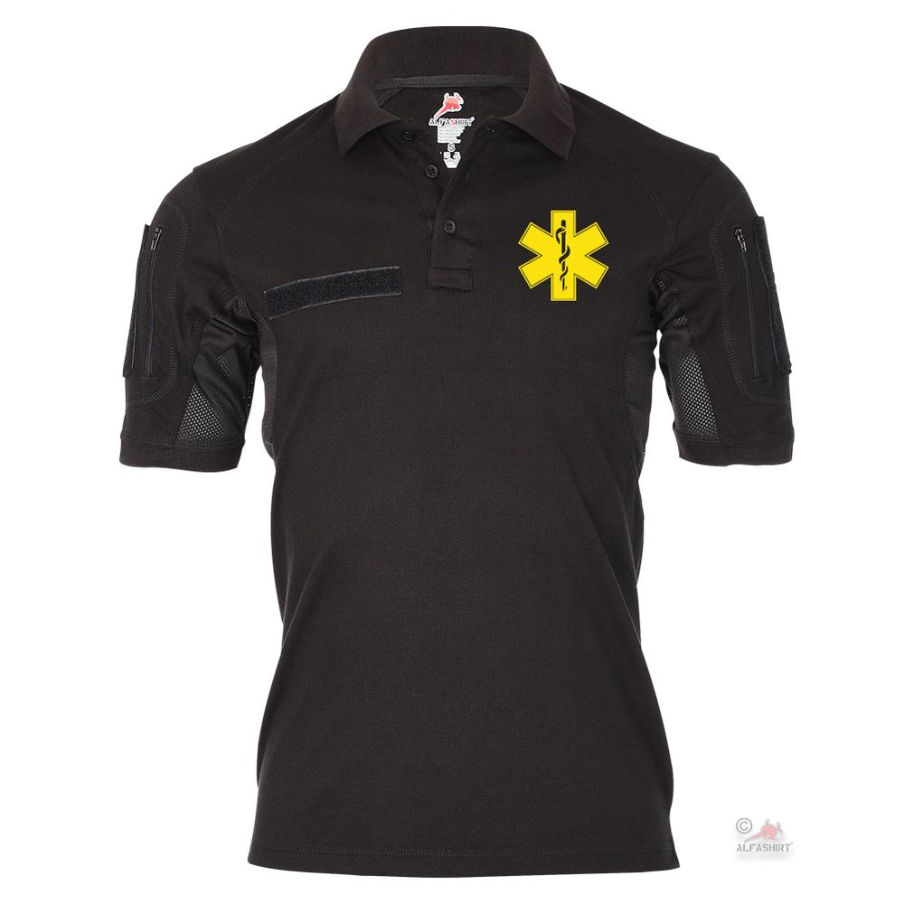 Tactical Polo Medical Service Notarzt Lebensretter Alfa Held Medic Arzt #25781