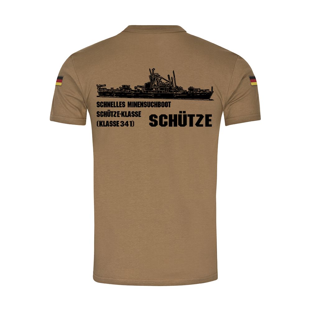Tropical Shirt Minesweeper Sagittarius M 1062 1 Mine Search Squadron Bundeswehr # 31033