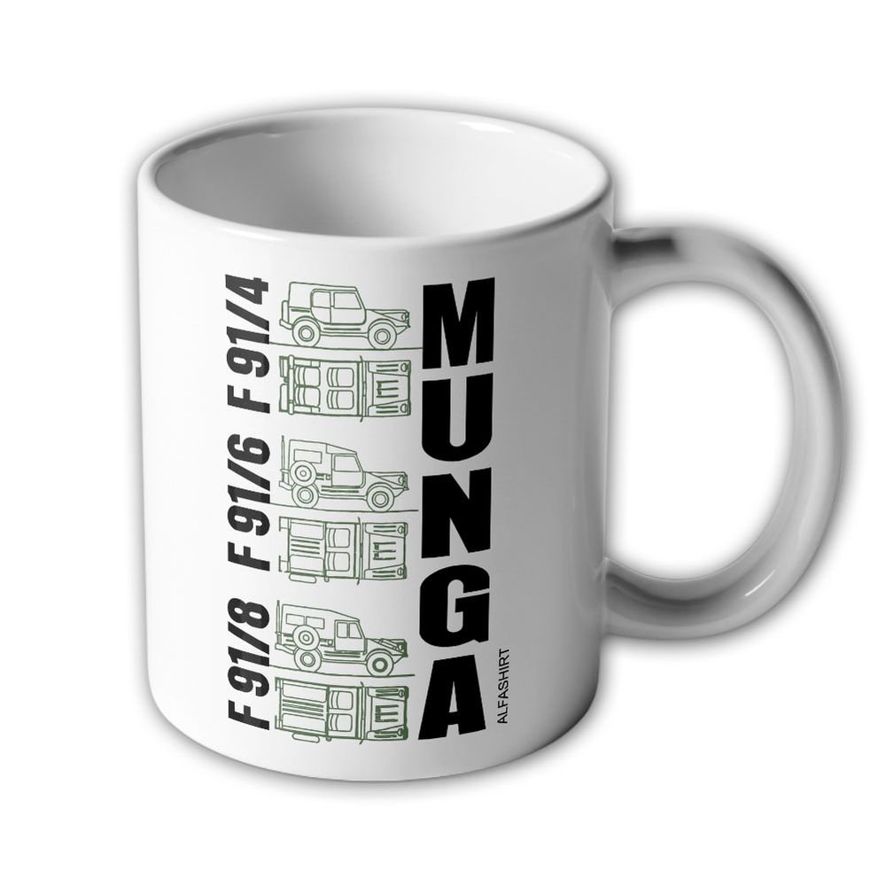Cup Munga Models Bundeswehr BGS 4er 6er 8er all-wheel drive vintage F91 #46240