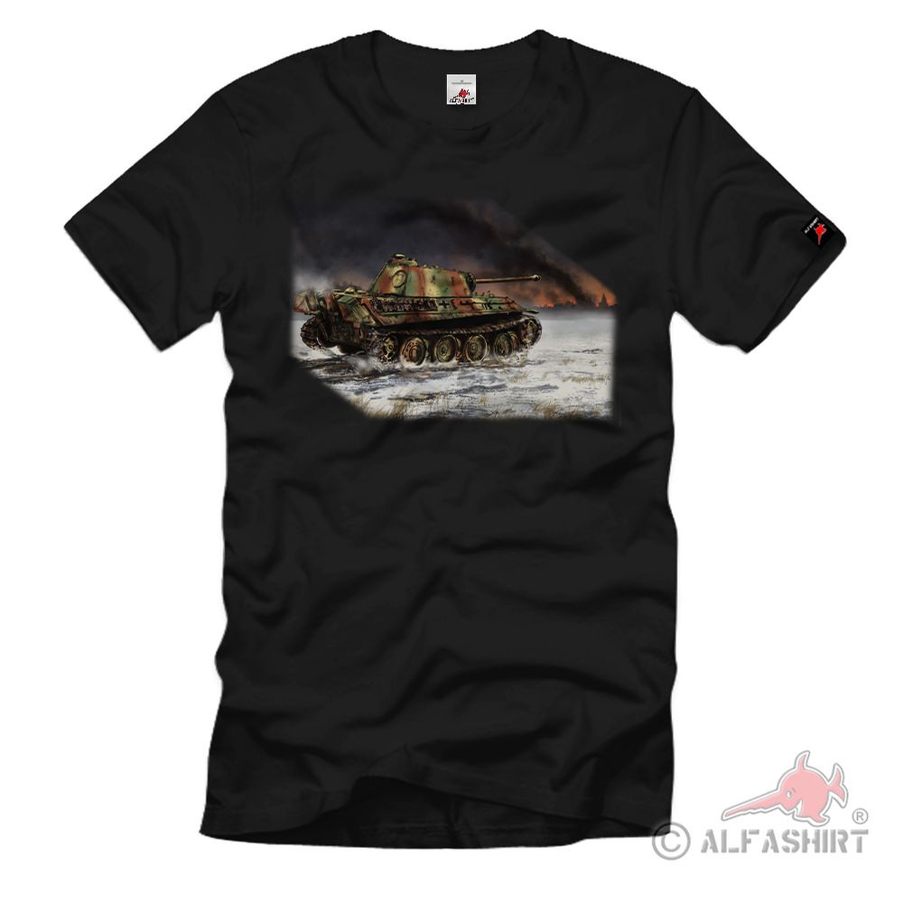 T-Shirt Pete Ashford Panzerkampfwagen V Panther Sd.Kfz 171 Panzer #35185