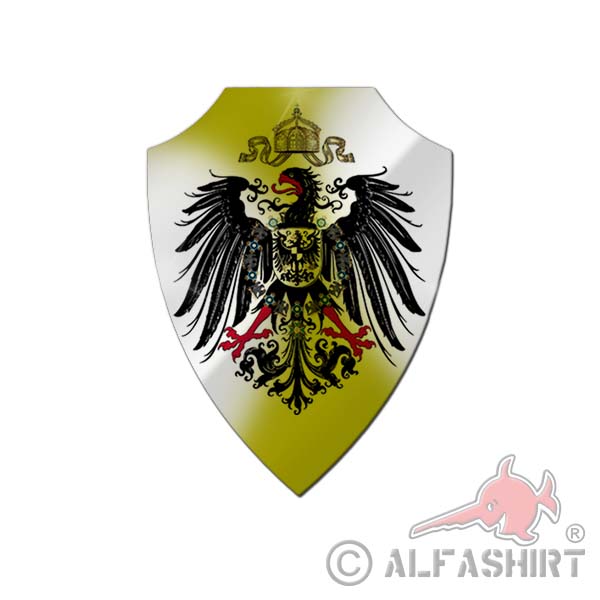 Aluschild Preußen Adler Heimat Schlesien Niederschlesien Polen Wappen #25633