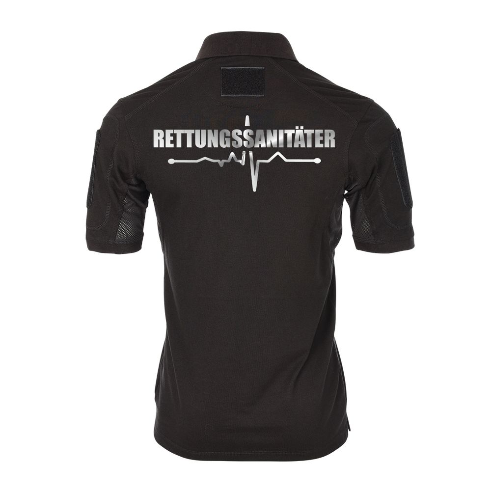 Tactical Polo RETTUNGSSANITÄTER RETTUNGSDIENST reflektierend Sanitäter #31639