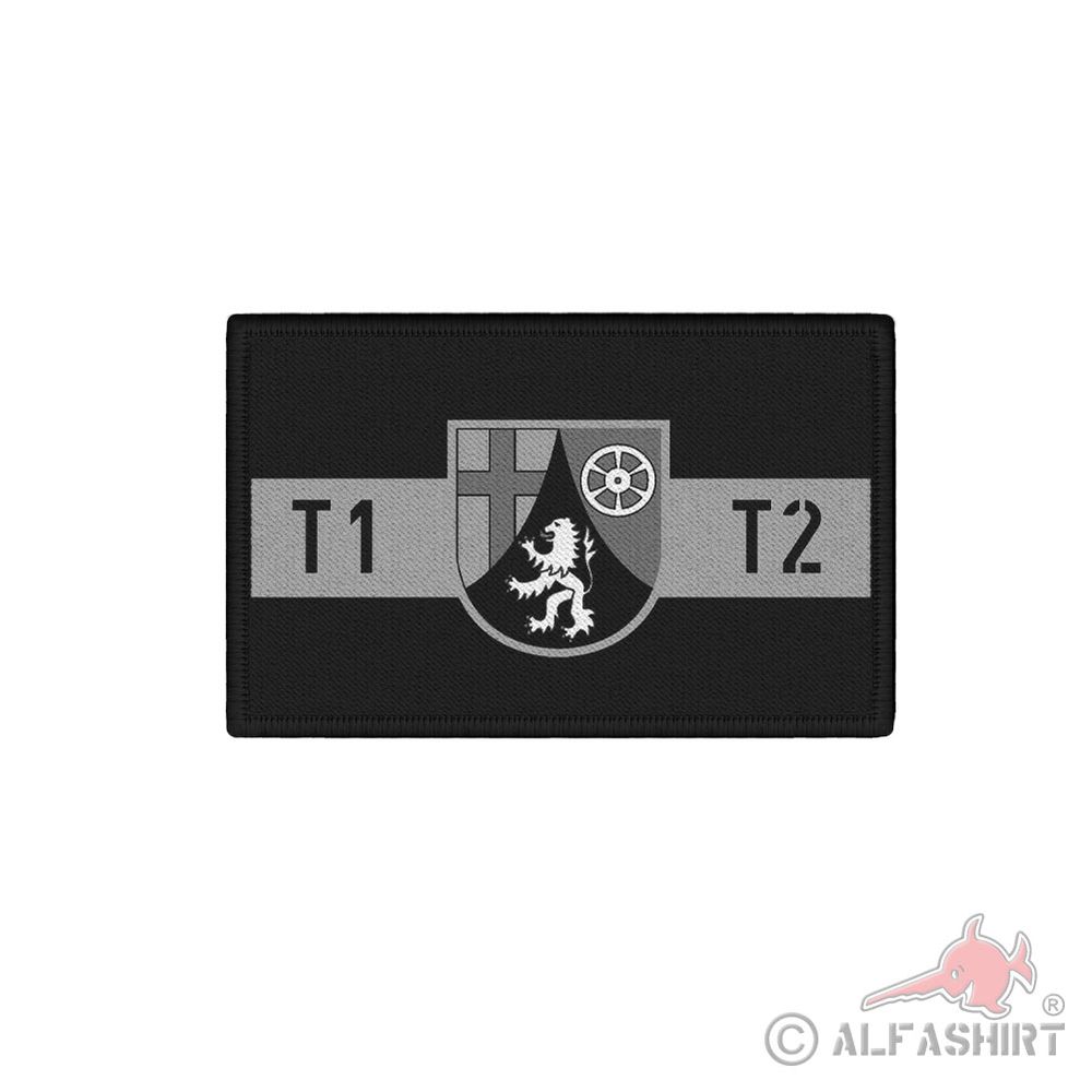 Patch 7,5x4,5cm personalisiert Bundesland RLP Rheinland-Pfalz #44369