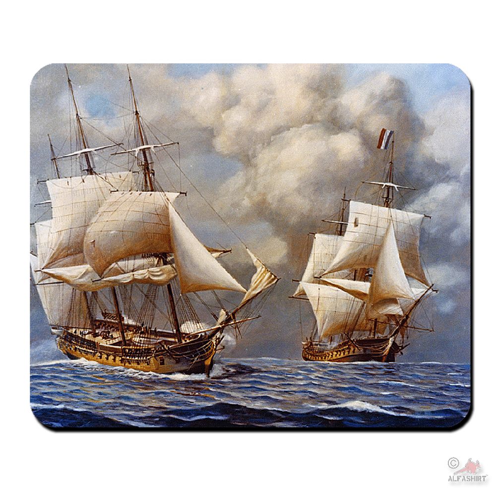 USS Constellation vs L'Insurgente Quasi War Coast Guard US Amerika Schiff #26968