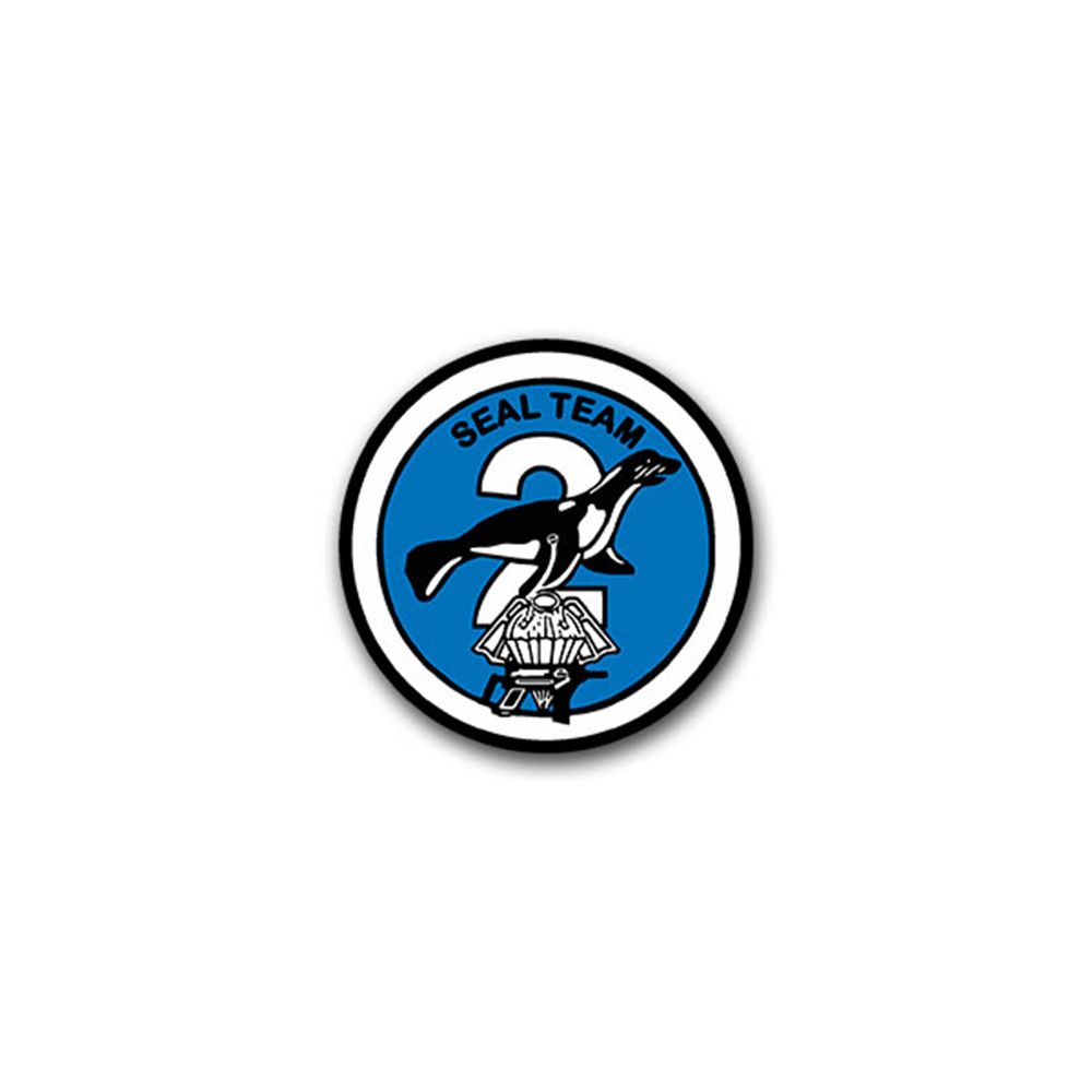 Sticker SEAL Team 2 Army Miliary Sea Air Virginia Arctic 7x7cm A1526