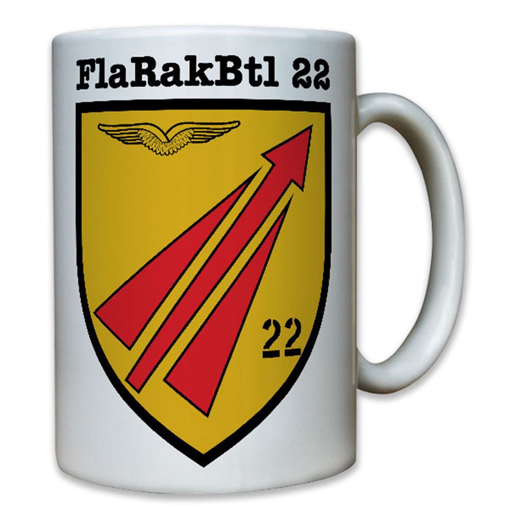 

FlaRakBtl 22 Flugabwehrraketengruppe Bataillon Bundeswehr Bw - Tasse #8257