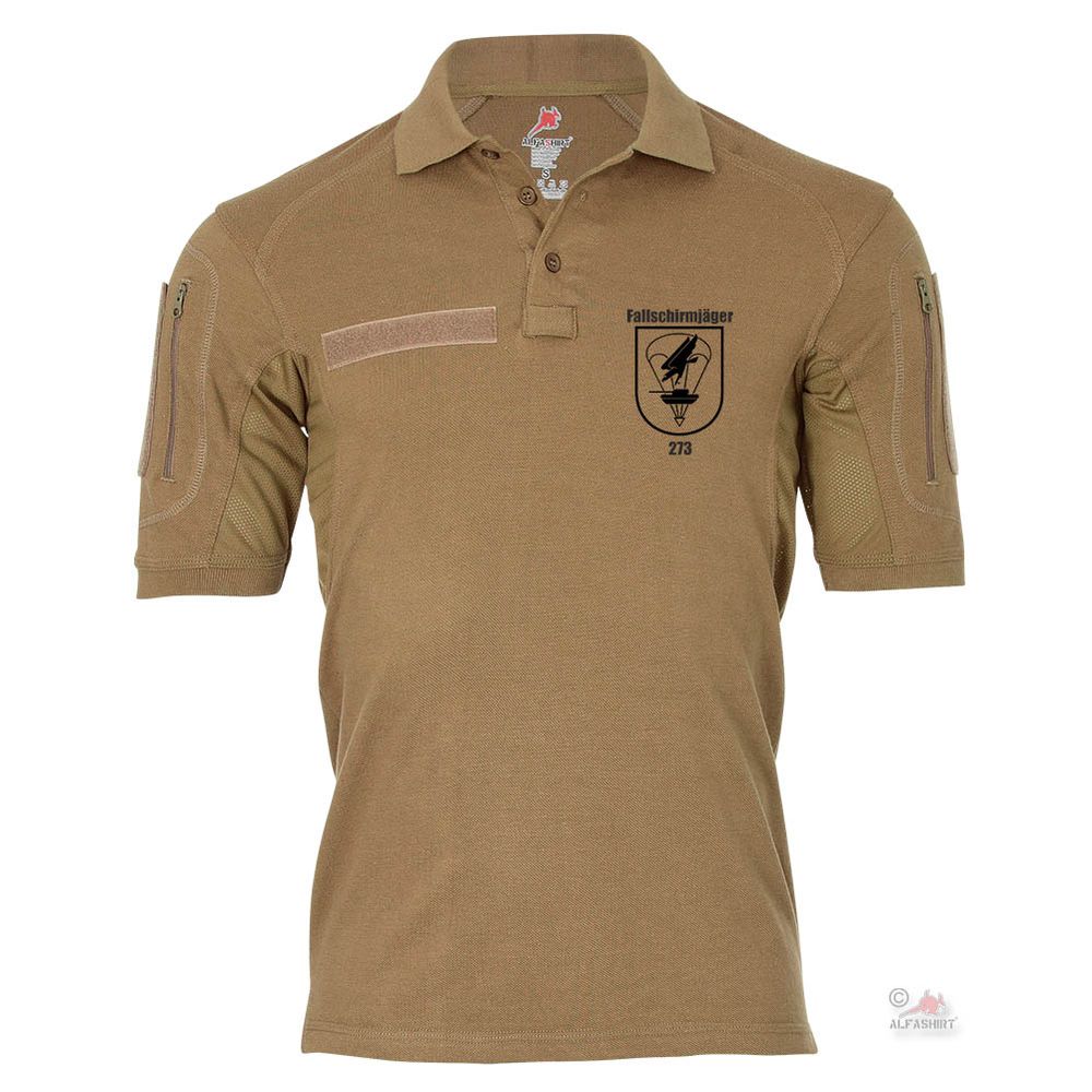 Tactical polo shirt Alfa - FschJgBtl 273 Paratrooper Battalion Crest # 19010