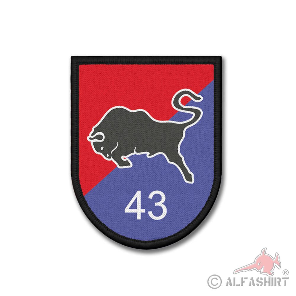 Patch 43 Gemechaniseerde Brigade Netherlands Military Johannes Postkazerne # 37704