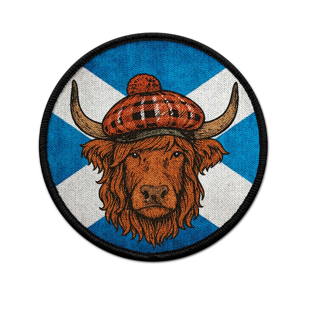 Patch Miss Highland Cattle Kyloe Scottish Highland Cattle Scotland #46242
