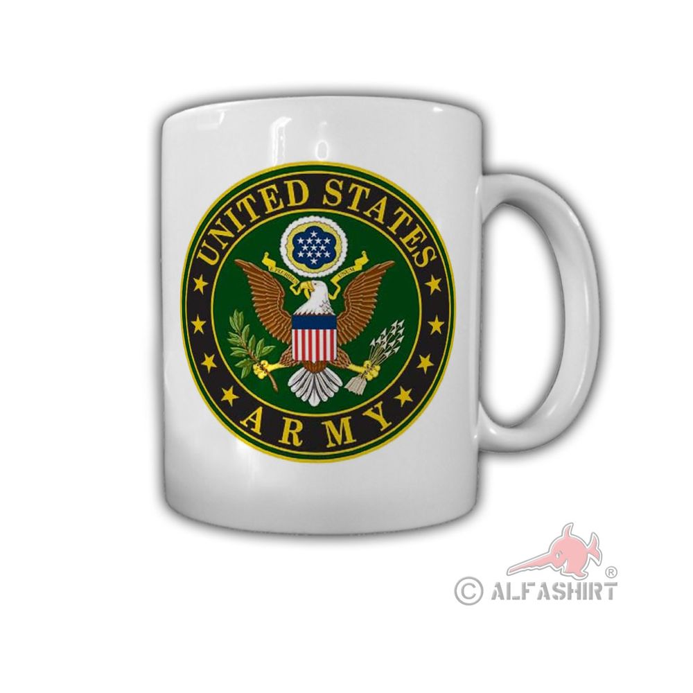 United States Army Armed Forces USA Emblem Coat of Arms Badge Coffee Mug # 27631