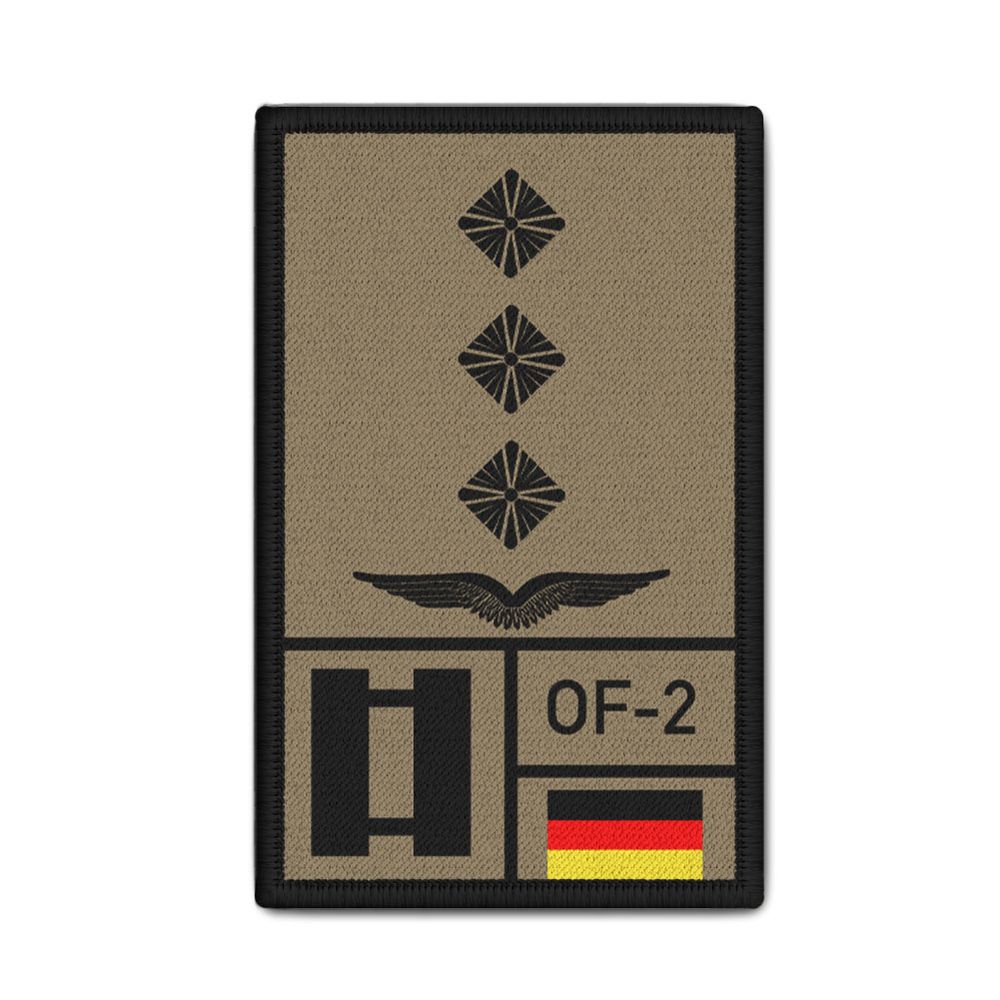 Rank Patch Bundeswehr Heer Luftwaffe Marine Sand #BW-Patch