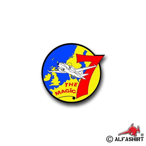 Aufkleber/Sticker MFG 3 The Magic 7 Marinefliegergeschwader 7x7cm A1175