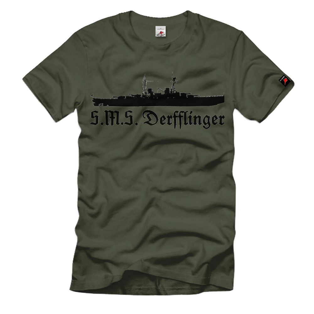 SMS Derfflinger Large Cruiser Battlecruiser Imperial Navy TShirt #15728